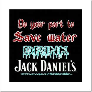 Save Water Posters and Art